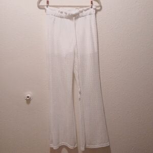 Justify Sheer White Pants